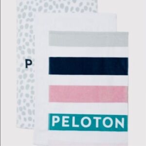 Peloton x KASSATEX Multicolor Striped Towel Set